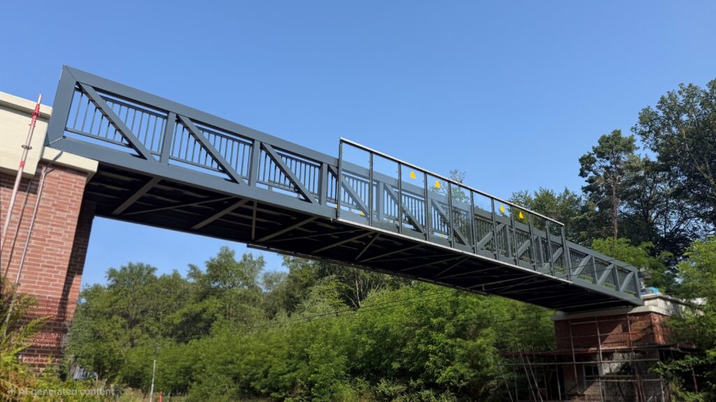 Aluminiumbrücke