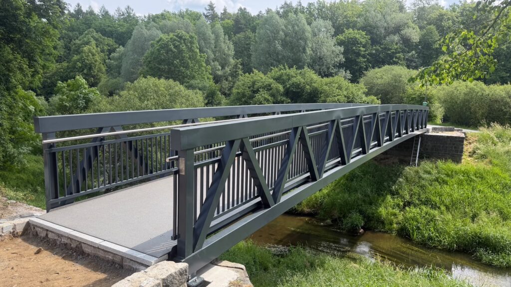 Aluminiumbrücke